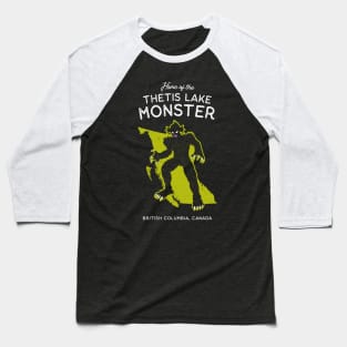 Home of the Thetis Lake Monster - Canadian Cryptid Baseball T-Shirt